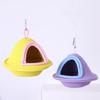 Windproof Bird Hanging Bed Thickened Bite Resistant Pet Habitat Pet Parrot Warm Sleep Bird Cage Nest Handmade Weave