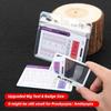 Quick Reference Interpretations Pocket Card DIY ECG Badge Card  for Horizontal & Vertical