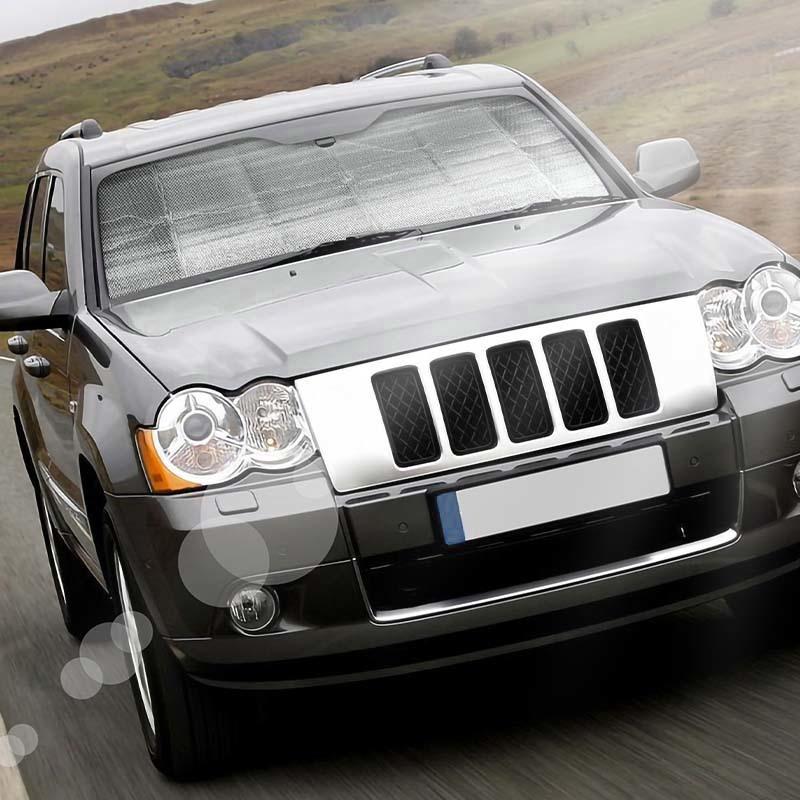 Car Windshield Sunshade Window Shade Foldable Sun Visor Cover Fit for Jeep Grand Cherokee 2007-2010 Car Interior Accessories