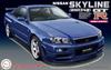 Модель Fujimi Skyline серии inch up с деталями Nismo 1/24 No.64 GT-R (Тип BNR34) ИД-64