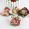 Floral Lady Vintage Flower Hasp Retro Credit Card Holder Coin Purse Clutch Bag Small Wallet