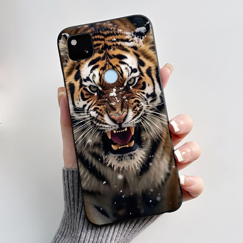 Чехол для телефона Google Pixel 4a 4G / 4a 5G, Ультратонкий, Тонкий, Эстетичный, Роскошный, Милый, Крутой, Для Мальчиков, Девочек, Мягкий Силикон, Матовый Чехол