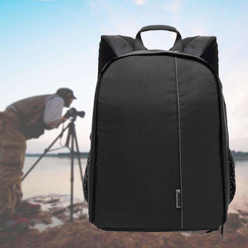 Фотографический рюкзак с защитой от брызг из нейлона для DSLR-камер и путешествий