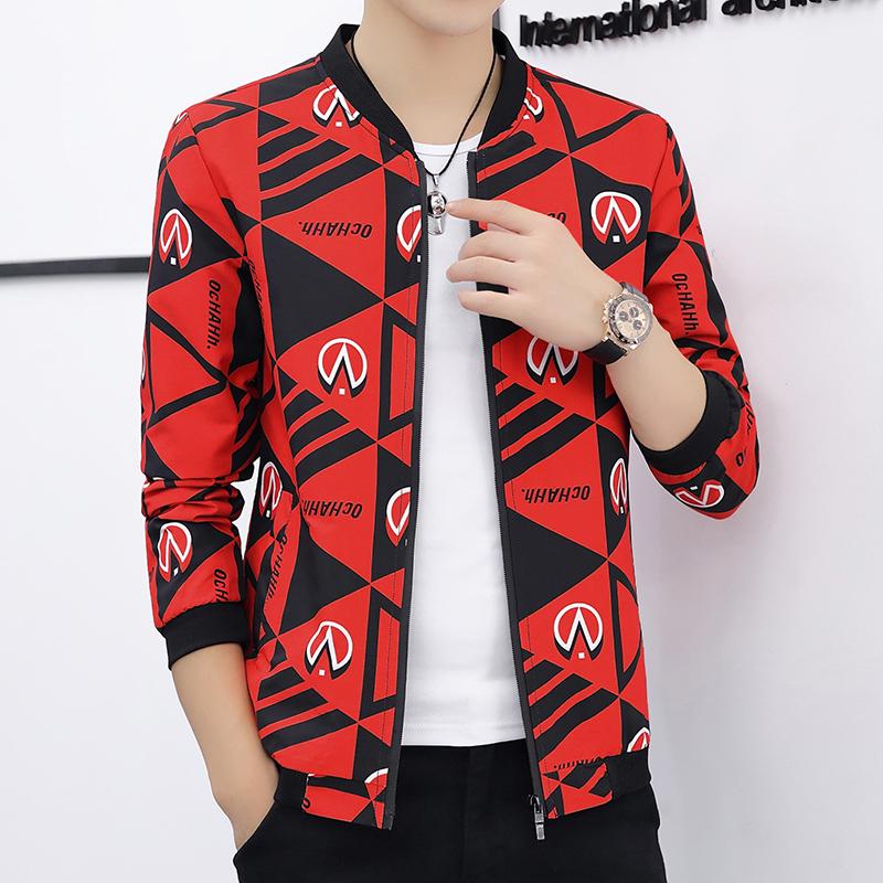 Весенне-осенняя повседневная мужская куртка больших размеров, мужская модная тонкая мужская бейсбольная форма