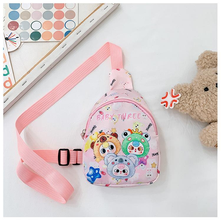 School Bag New Children's Boys and Girls Cute Cartoon Change Mini Bag Casual Versatile Messenger Backpack