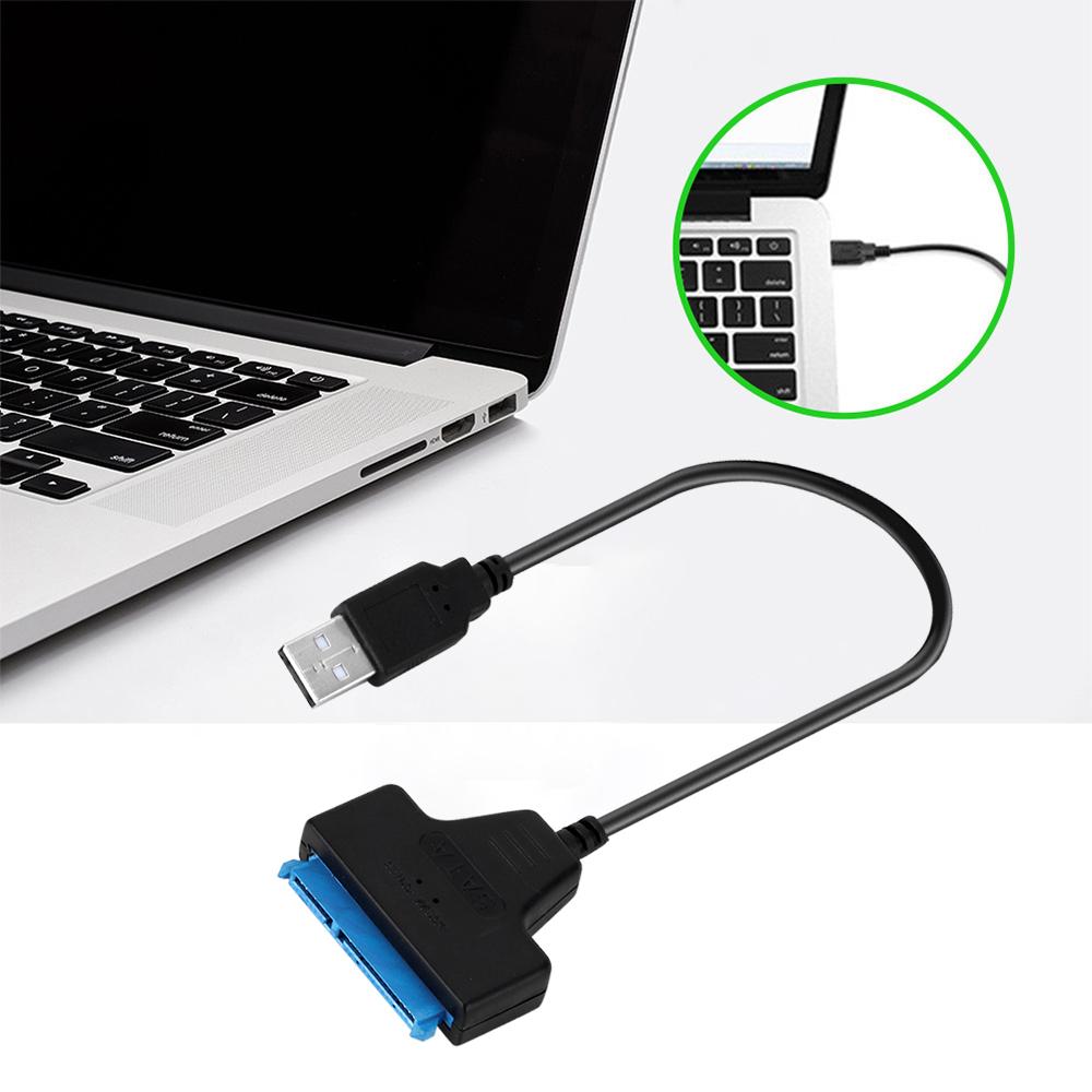 USB Rapid 2.0 к SATA 22-контактный кабель-конвертер адаптер драйвера жесткого диска для 2,5-дюймового жесткого диска/SSD