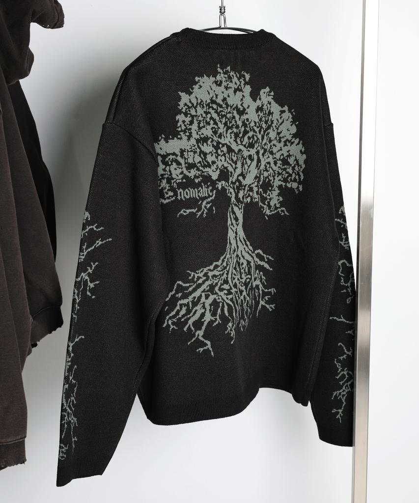 Nomallig Yggdrasil Knit - Укороченный крой Черный