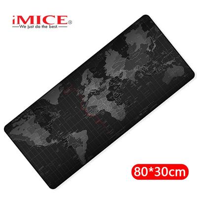 iMICE Коврик для мыши 80*30 см, резиновый коврик для стола, нескользящий коврик для клавиатуры, коврик для игрового стола с героями мультфильмов, компьютерные аксессуары