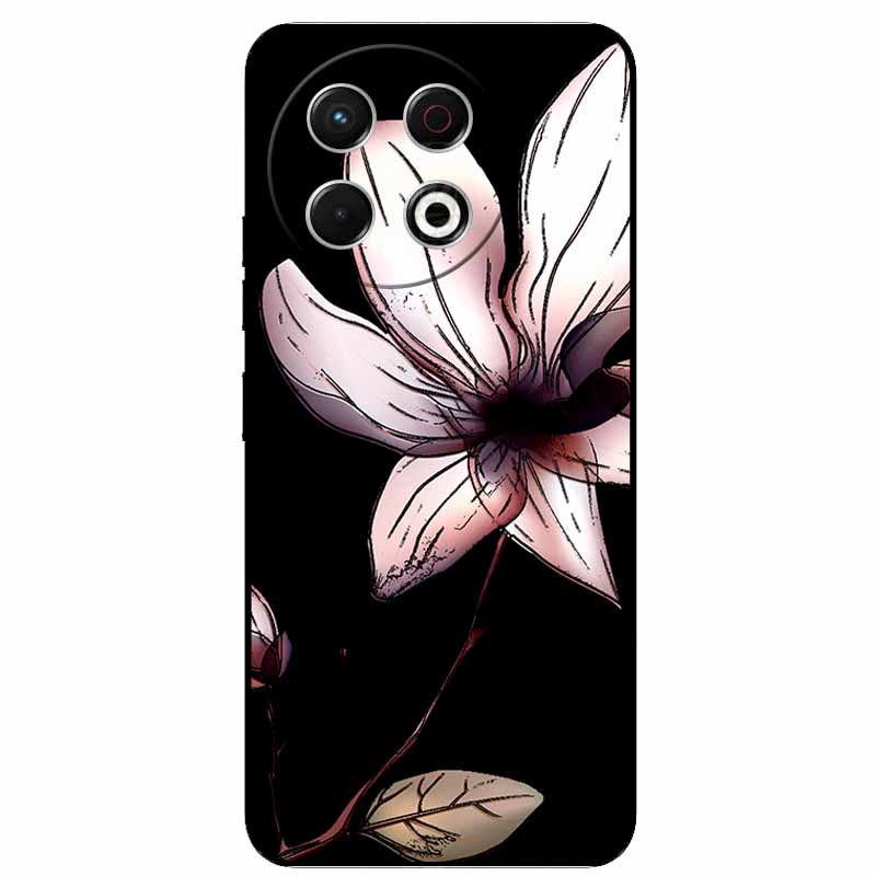 3D Чехлы с тиснением цветов Для Tecno Spark 30 Pro Рельефное тиснение Мягкий силиконовый задний чехол Для Spark 30 Pro 4G KL7 Рельефное тиснение Funda