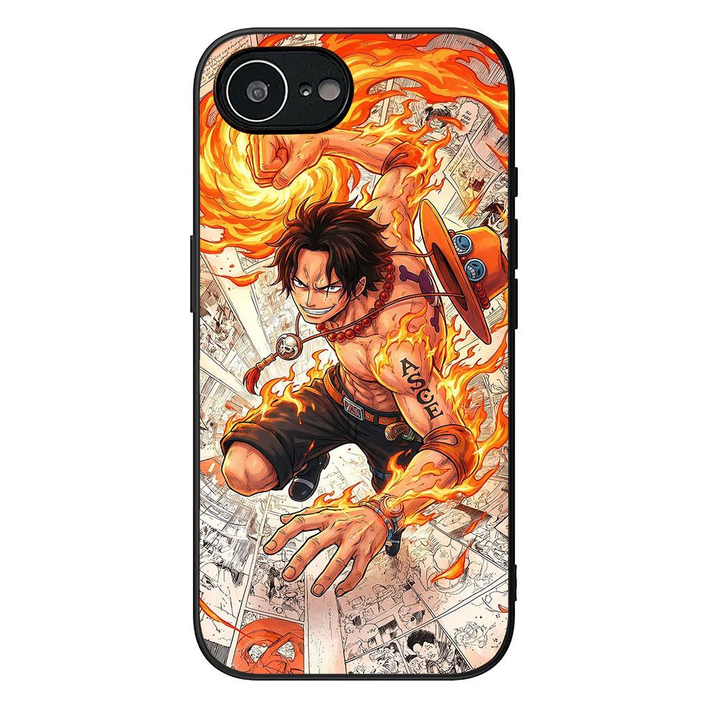 Portgas D Ace One Luffy Pieces Casing Phone Cover for Xiaomi Redmi Note 12 11 10 Pro 10A 10C 12C 14C A4 Note12 5G Soft Case