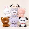Cartoon Cute Puppy Rabbit Table Companion Doll Small Ornaments Doll Plush Toy Companion Doll Decorations