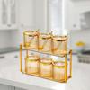 2-х уровневые банки для приправ, поднос для сухофруктов, ящик для хранения продуктов питания, разделенная сервировочная тарелка в скандинавском стиле, гайки для