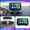 Видеоплеер Автомобильный Радиоприемник Android 14 Для Renault Clio 3 2005-2014 Беспроводной CarPlay Auto 4G Мультимедиа Навигация GPS 2din