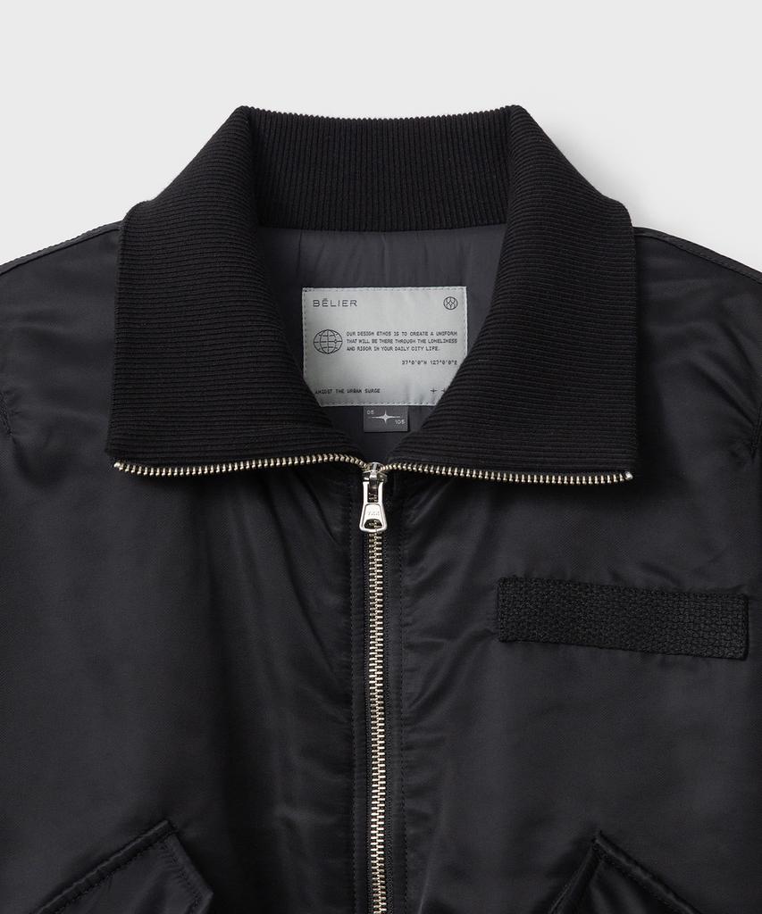 Belier Lander Flight Jacket - Black