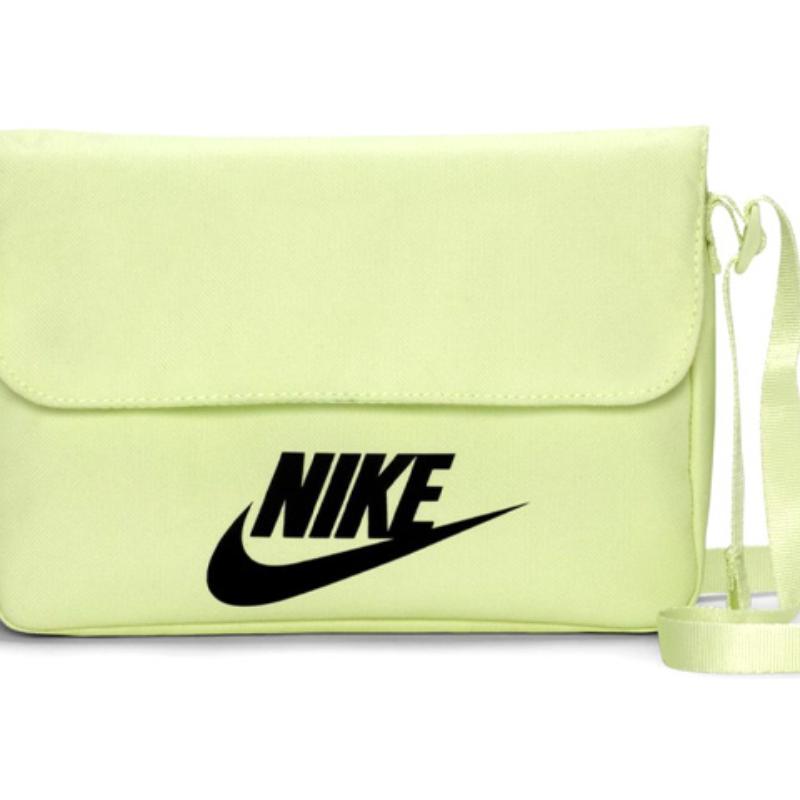 Nike Polyester Shoulder Bag Crossbody Bag Regular Unisex Bright Yellow Casual CW9300-303