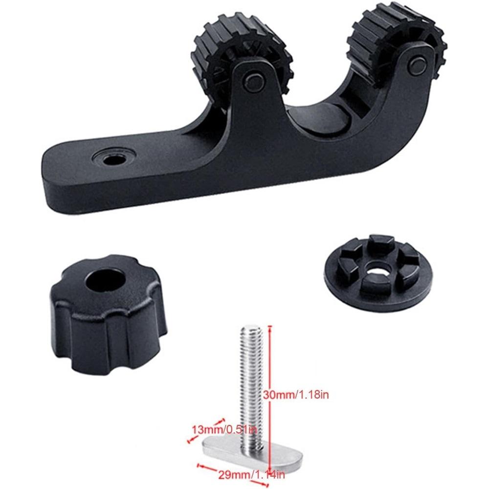 2-секционный держатель весла для каяка, универсальный зажим для весла для каяка, универсальный держатель весла для безопасной гребли, крепление для байдарки, рыбалка, аксессуары для лодок