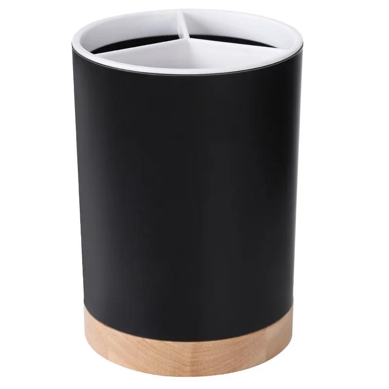 Utensil Holder Cutlery Drainer Kitchen Tableware Storage Bucket Plastic Chopstick Spoon Storage Rack Detachable Kitchen Tools