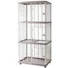 Tansu no Gen Клетка для кошек Cat 3 Высота 182 см Без пластиковых фиксаторов на колесиках Клетка для кошек Cat Hapineko 52800001 br Клетка, Ярусы, [Без ржавчины, Звук] [56938]