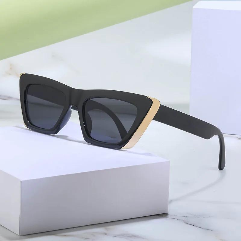 Классические солнцезащитные очки, женские люксовые брендовые дизайнерские солнцезащитные очки с жемчугом и кошачьим глазом, высококачественные женские солнцезащитные очки UV4