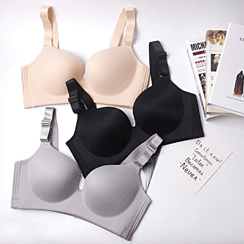 Large Size Full Cup Bra Women Adjustable Brassiere Wireless Sexy Underwear