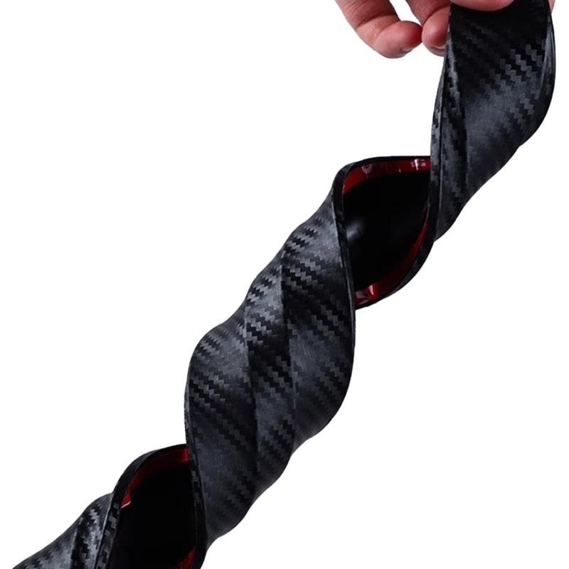 4 шт. Защитные полоски для дверей автомобиля, Защита от царапин, Резиновые бамперные наклейки для автомобиля