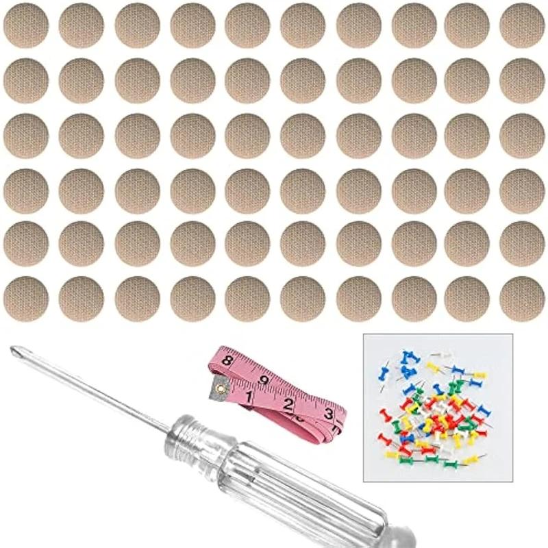 60 шт. Крепежи для обивки крыши автомобиля Пряжка для ремонта отваливающейся ткани крыши Провисающая фиксирующая пряжка Автомобильный интерьер Потолок Фланель