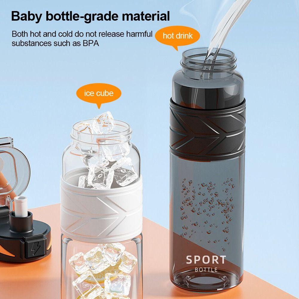 Large Capacity Water Bottle Cup Leak-proof Fitness Kettle Sports Water Bottle Outdoor Travel