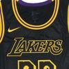 Nike НБА Лейкерс Леброн Джеймс Свингман Джерси Черная мужская уличная одежда DJ1433-011