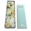 Soap Flowers Gift Box White Ivory Wedding