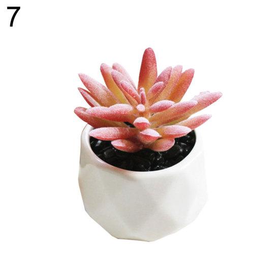 1шт искусственный цветок суккулентное растение бонсай DIY сад офис домашний декор партии