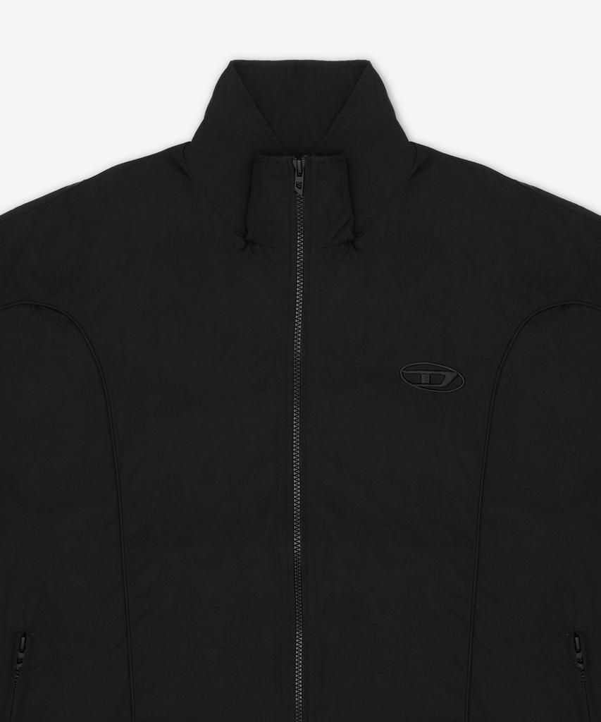 Diesel J-Five Word Akkad Jacket - Black / A219810Akad9Xx