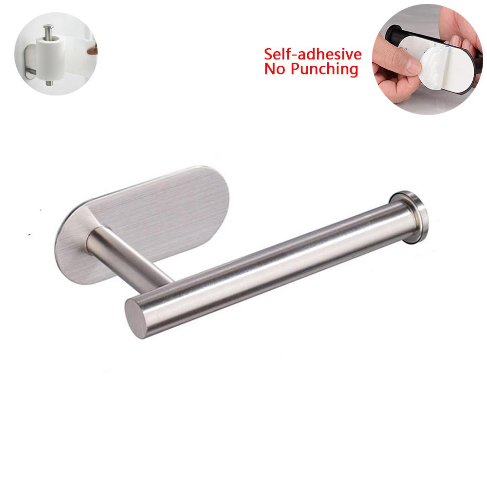 Adhesive Towel Rack for Bathroom Wall,Towel Holder,Stainless Steel Hand Towel Ring,Rack for Towel,Hook,Tissue Holder,Toilet Rack