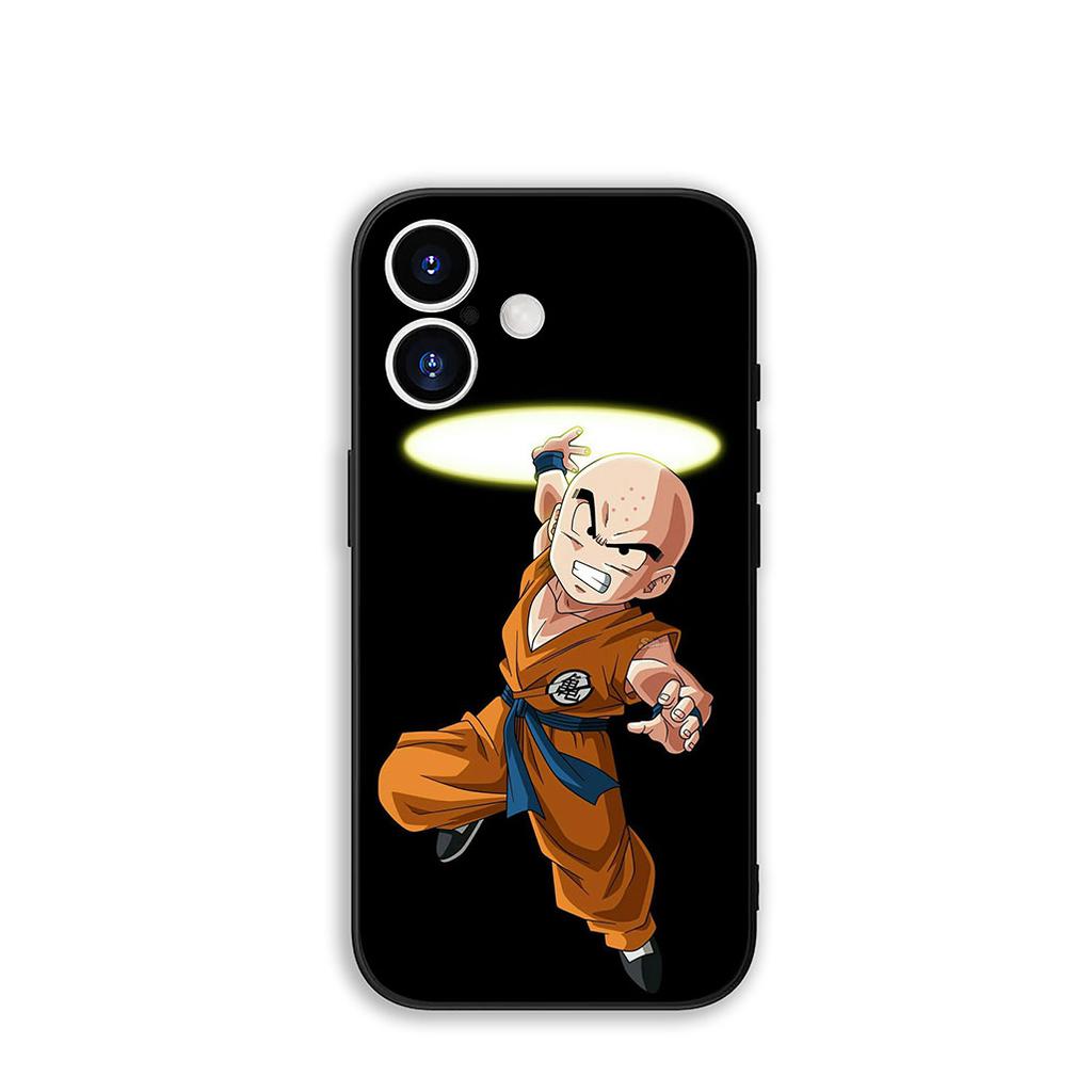 Phone Cover Krillin DragonBalls Dragon Gokus Ball for Apple iPhone 16 15 14 Plus 13 12 Mini 17 Pro Max + ProMax 16E Air 15+ Case