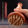 Cow Horn Meridian Massager Wood Grain Horn Massage Comb Gua Sha Massage Tool  Leg Massage