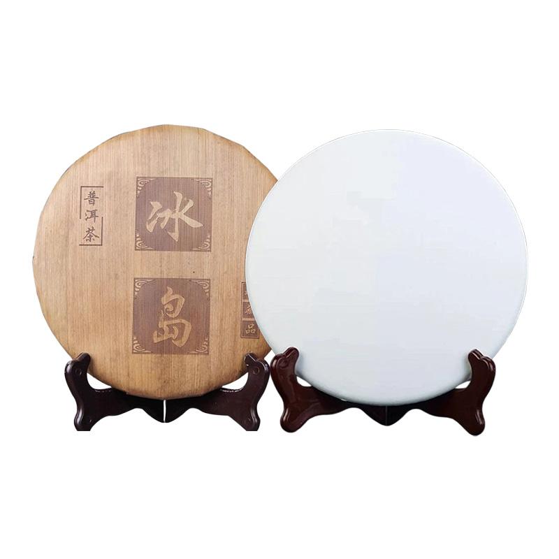 357 г китайский чай пуэр из провинции Юньнань, модель для самостоятельной свадебной вечеринки, антикварная полка, украшение с узором, без упаковки, модель