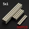 5x1 мм Мощный Неодимовый Магнит N35 NdfeB Постоянный Магнит Круглый Супер Сильный Магнит для Холодильника DIY
