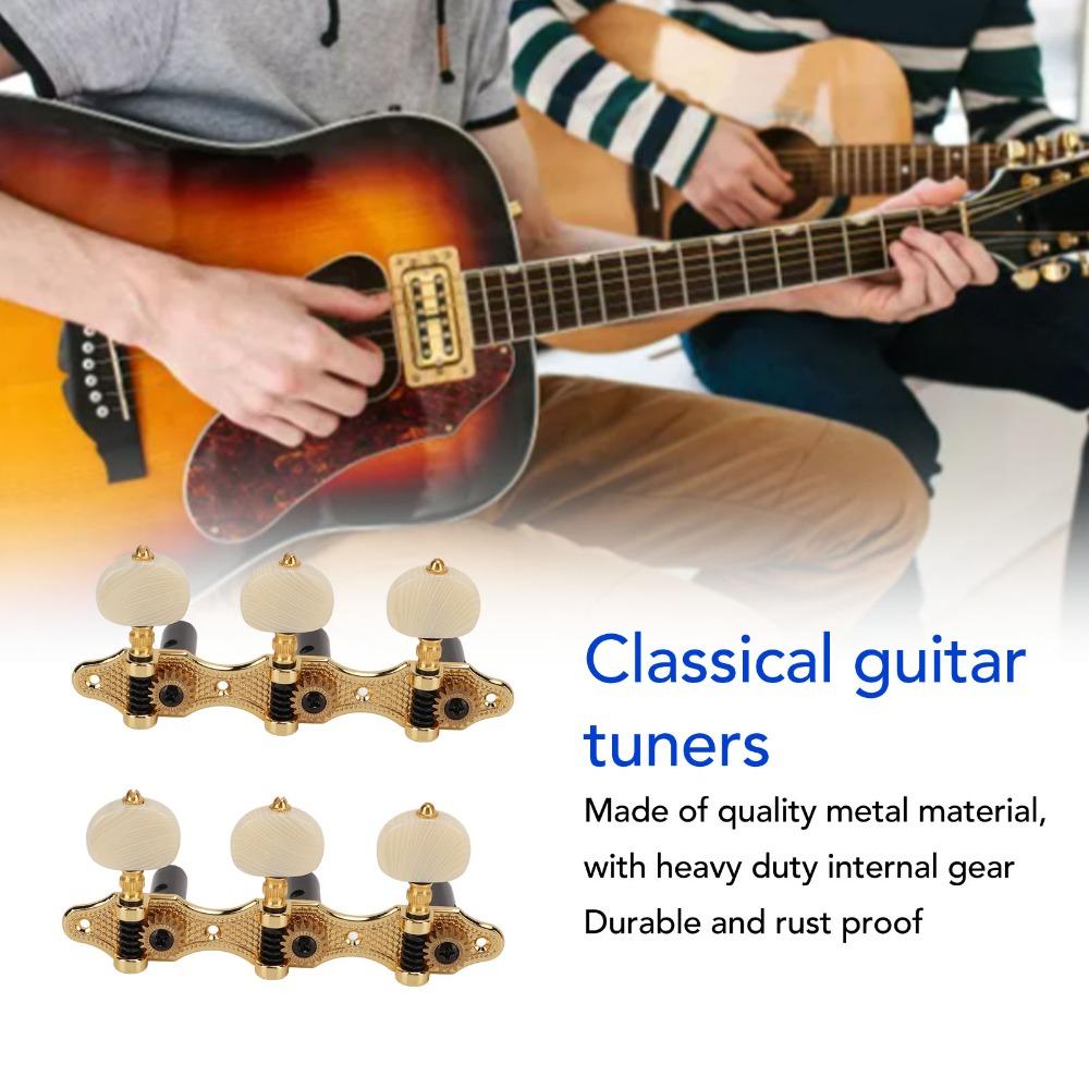 Heavy Duty Internal Gear Classical Guitar Tuners String Tuning Pegs  Classical Guitars