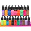 20 шт. Краситель для свечей Краситель для изготовления свечей Цвета пигмента для свечей DIY Ручная работа Мыло Свечи Изготовление 10 мл Жидкий краситель для ванны