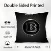 Роскошная наволочка B-BRA-B-B-BUS, квадратная, с двусторонним принтом, наволочка для подушки, для дивана, домашней спальни, декор, подарок