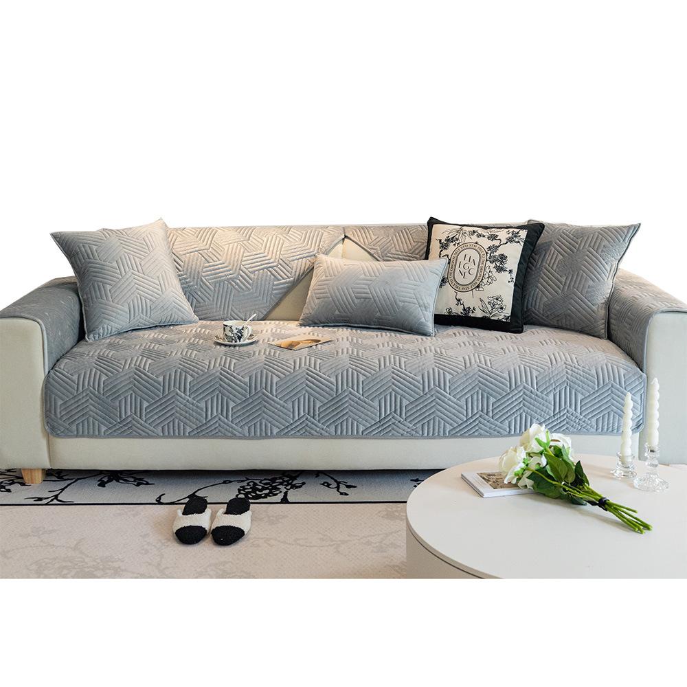 Зимняя хрустальная бархатная диванная подушка, новая легкая французская кремовая подушка в стиле тканевая кожаная диванная подушка