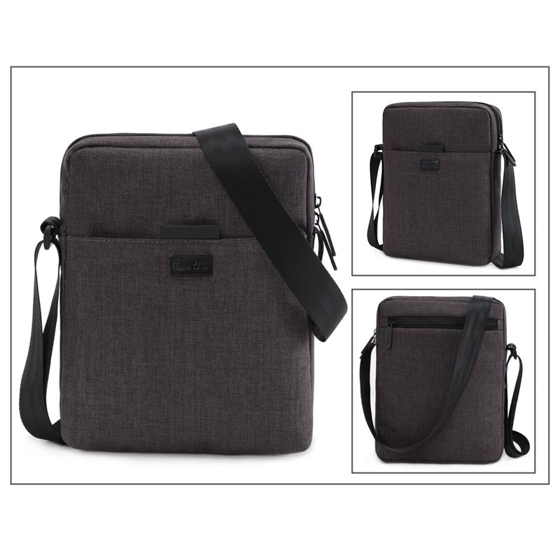 TINYAT Мужские сумки Легкая парусиновая сумка через плечо для Ipad Повседневные сумки через плечо Водонепроницаемые деловые сумки для багажа и сумок Мужские сумки Сумки через плечо