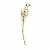 Cabinet Handle with Bird Design Gold-Colored Hardware Sturdy for Wardrobes