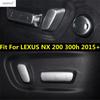 Lapetus Для LEXUS NX 200 300h 2015 -  Накладка на кнопку переключателя регулировки памяти сиденья автомобиля Матовая Декоративная Накладка Аксессуары для интерьера