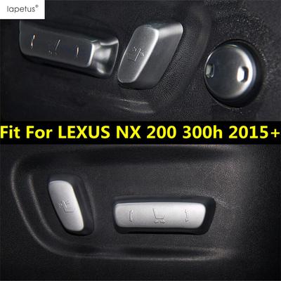 Lapetus Для LEXUS NX 200 300h 2015 -  Накладка на кнопку переключателя регулировки памяти сиденья автомобиля Матовая Декоративная Накладка Аксессуары для интерьера