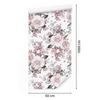 Delicate roses wallpaper for living room and bedroom 50x1000