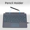 Чехол-клавиатура с подсветкой Bluetooth для Surface Pro 10/11 с отделением для стилуса и магнитным креплением