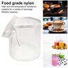 Многоразовый фильтр-мешок Micron на молнии, пищевой, без BPA, легко моется, многоцелевой, полностью сетчатый, нейлоновый фильтр-мешок, мешок для заваривания