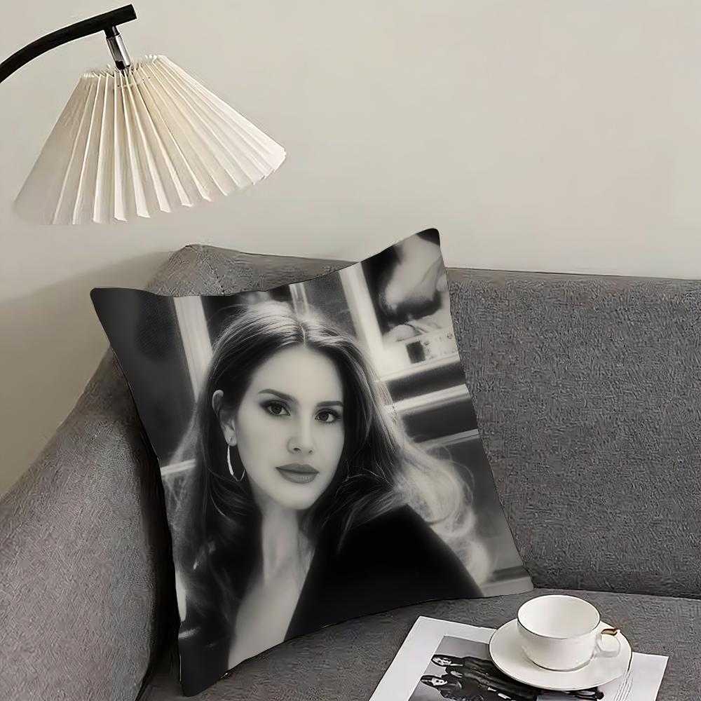 LLana DelL Ray Singer Cushion Cover Pillowcase Ultra Soft Skin Friendly Fabric Cloud Like Comfort Concealed Zipper