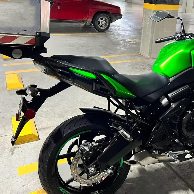 Заднее крыло грязезащита для Kawasaki Versys650 VERSYS 650 KLE 650 Защита колеса Защита от брызг грязи Рисунок под карбон