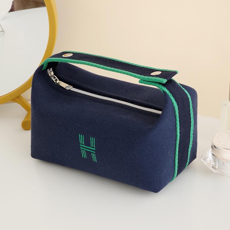 H Дом Холщовая Дорожная Косметичка и Сумка для Макияжа: Портативная женская сумка-ланчбокс и косметичка